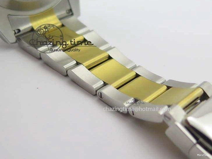 MiroTime 0404 DateJust II 116333 SS YG 41mm EW Best Edition White Dial Roman Markers On SS Bracelet A Casual 3821